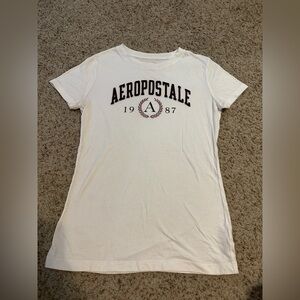 Aeropostale Classic Crew White Tee